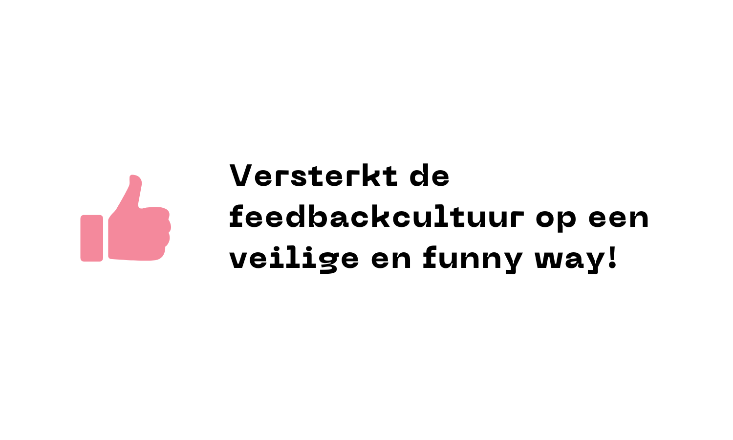 Versterken van de feedbackcultuur